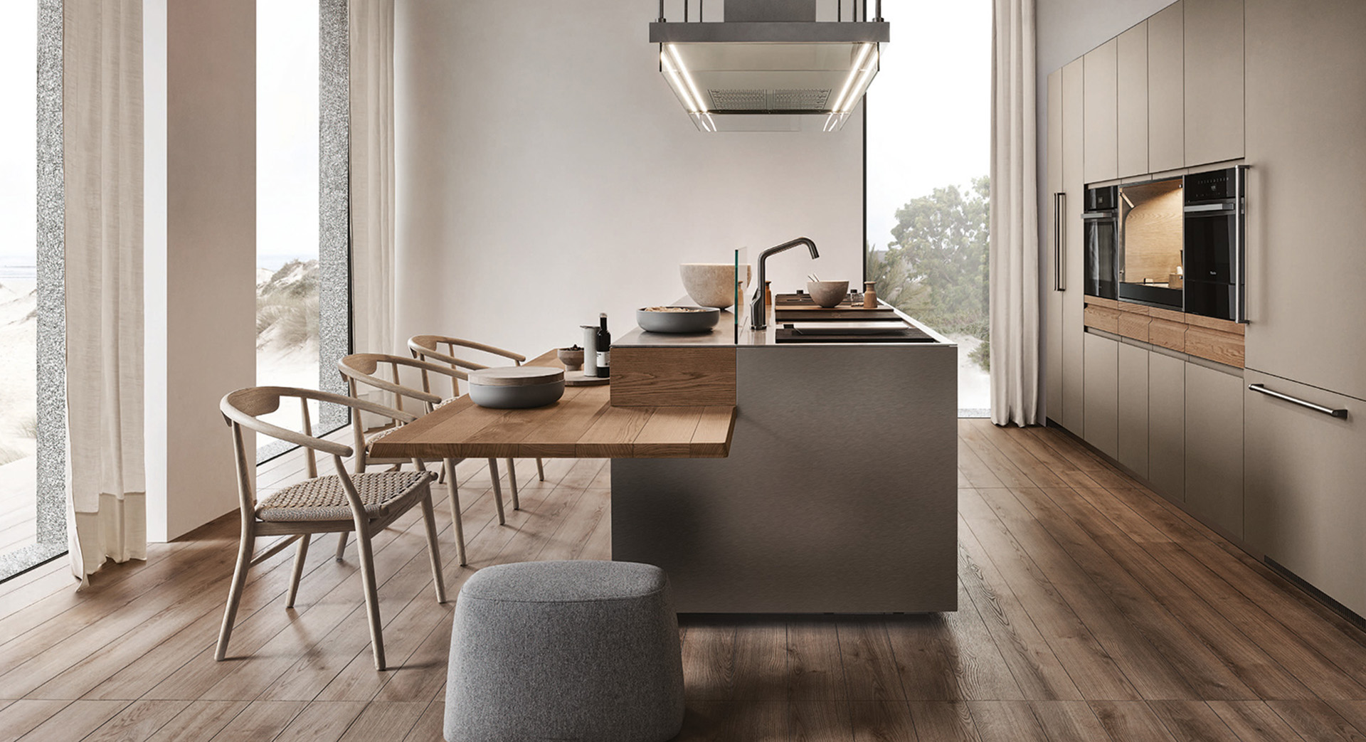 Kitchen flooring installation
