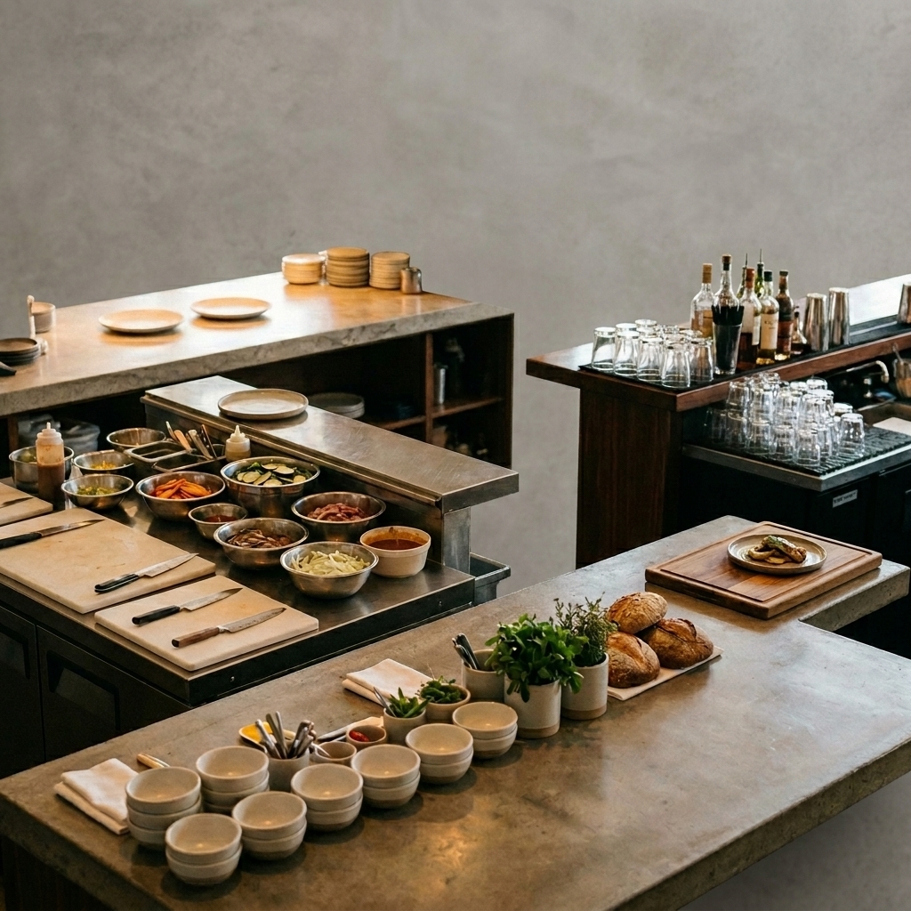 Restaurant Countertops Kenya: Granite and Quartz Options for Cafés and Commercial Kitchens