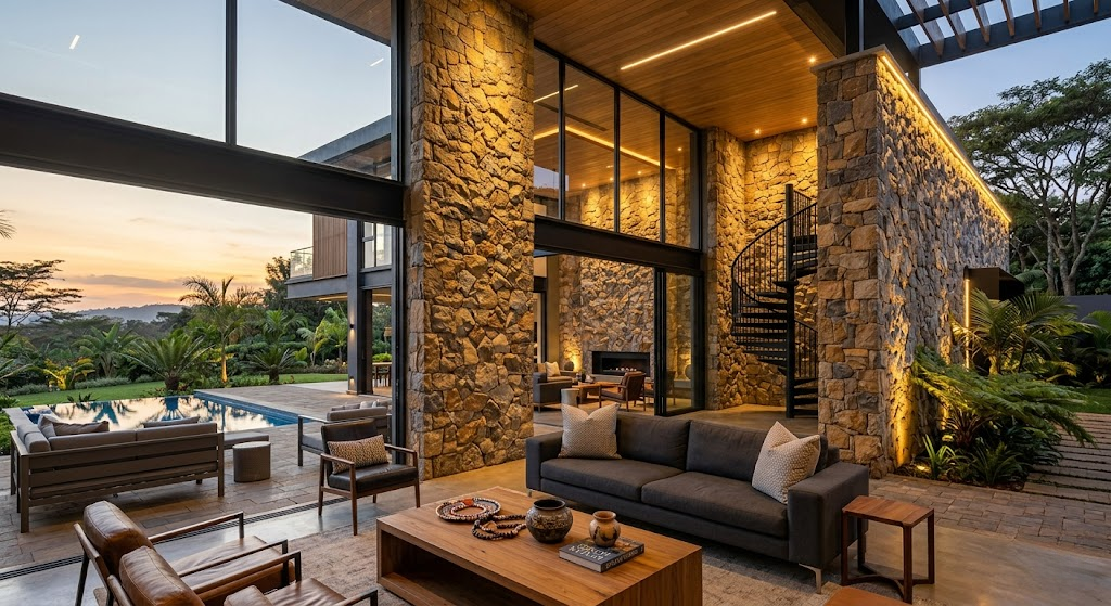 Luxury Stone Wall Cladding Ideas in Kenya for Elegant Modern Homes