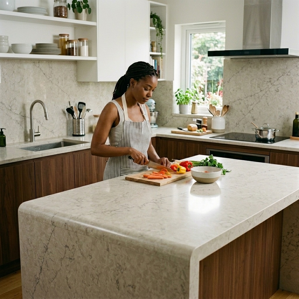 Quartz Kitchens Kenya Are Perfect for Modern Open-Plan Kitchens in Nairobi Homes