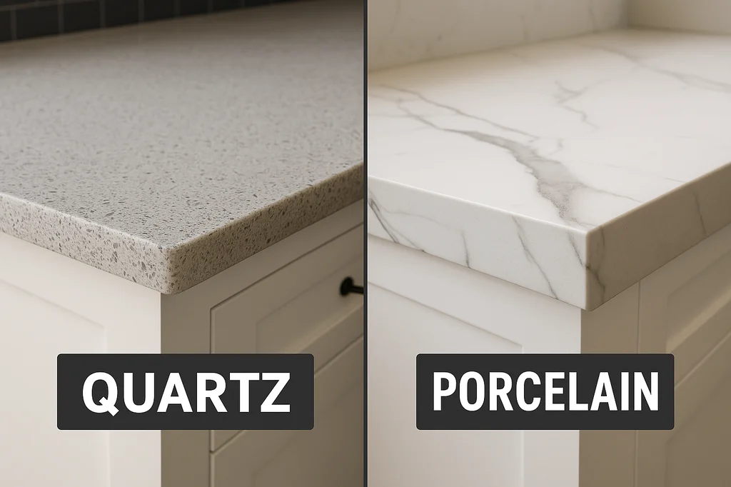 Quartz vs Porcelain Countertops in Kenya | Complete Comparison Guide