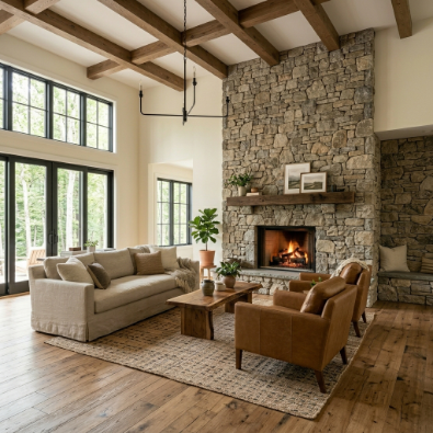 Beyond the Kitchen: 7 Innovative Ways to Use Natural Stone in Home Design