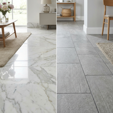 Marble Flooring vs Tiles: Which Adds More Value to Your Property?