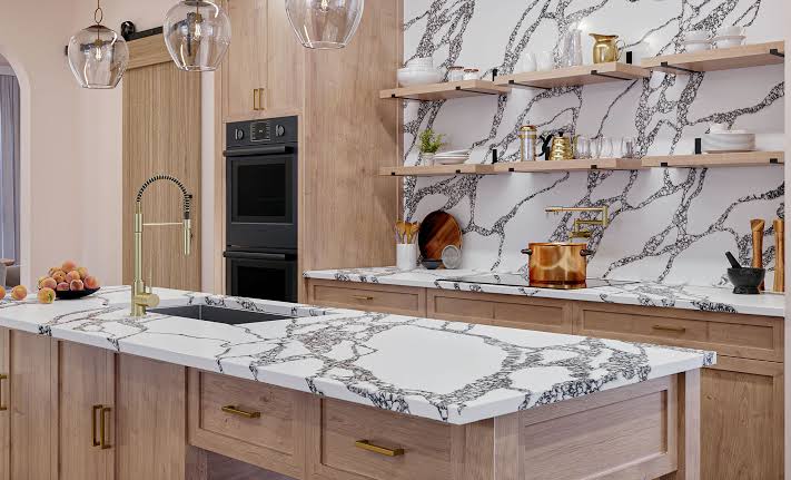 Expert Vein-Matched Quartz in Kenya Tips for Seamless Island and Splashback Designs