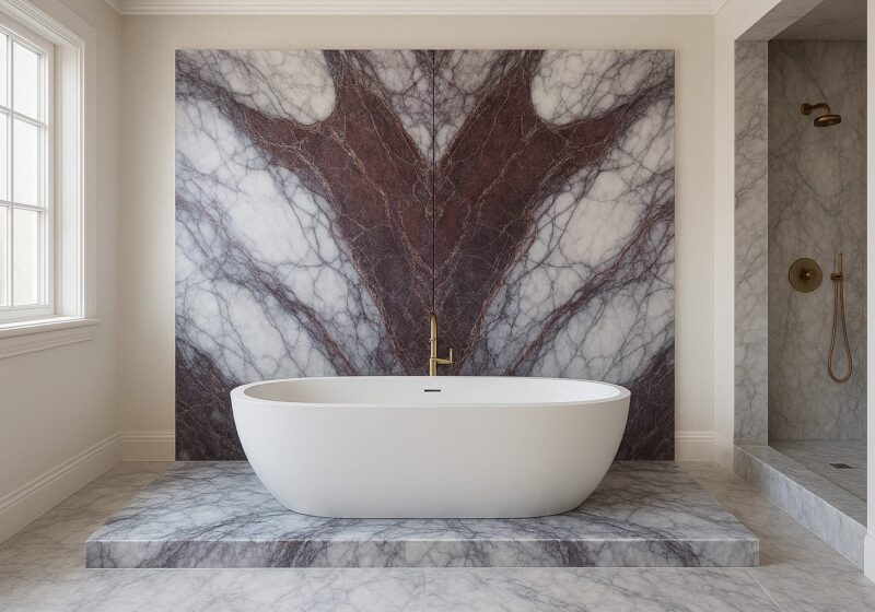Stunning Book-Matched Marble in Kenya Secrets for Perfect Mirror-Image Walls