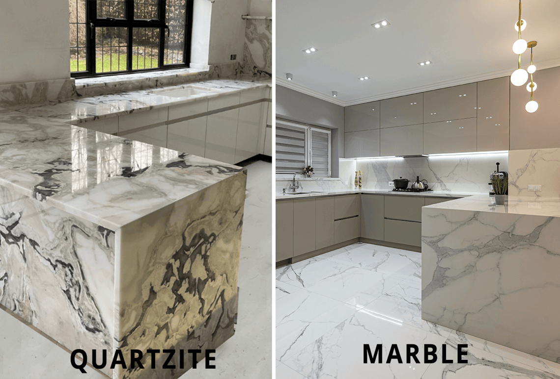 Marble vs Quartzite: Two Look-Alikes That Behave Differently